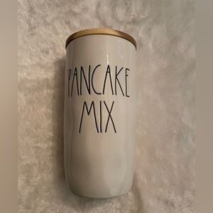 Rae Dunn Pancake Mix canister
